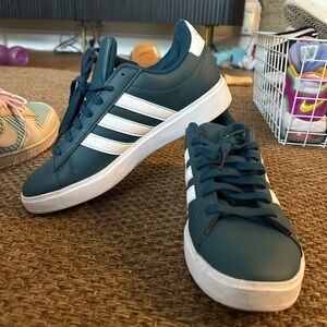 Adidas Grand Court Turquoise Sneakers